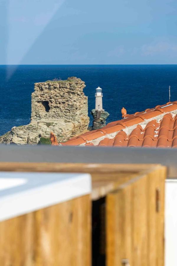 Castel Abaso Boutique Apartments By Explore Andros Kültér fotó