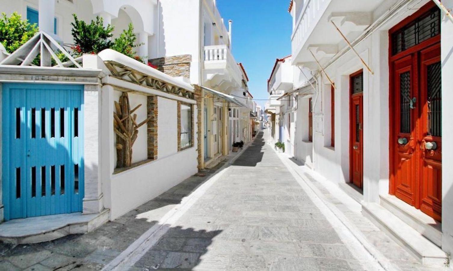 Castel Abaso Boutique Apartments By Explore Andros Kültér fotó