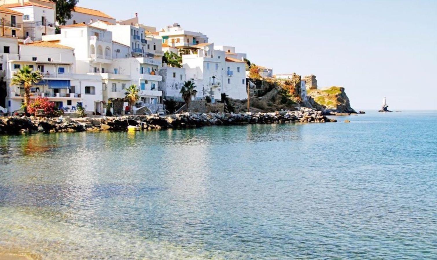 Castel Abaso Boutique Apartments By Explore Andros Kültér fotó