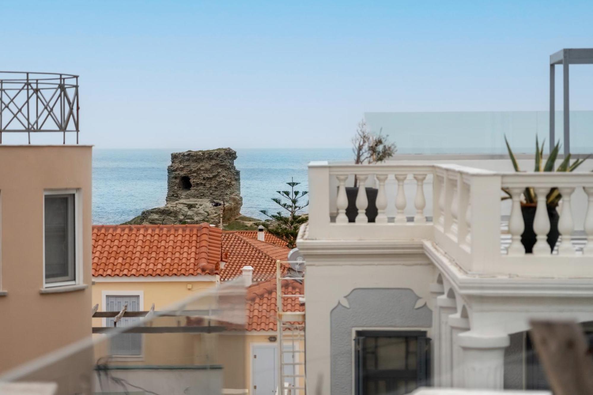 Castel Abaso Boutique Apartments By Explore Andros Kültér fotó