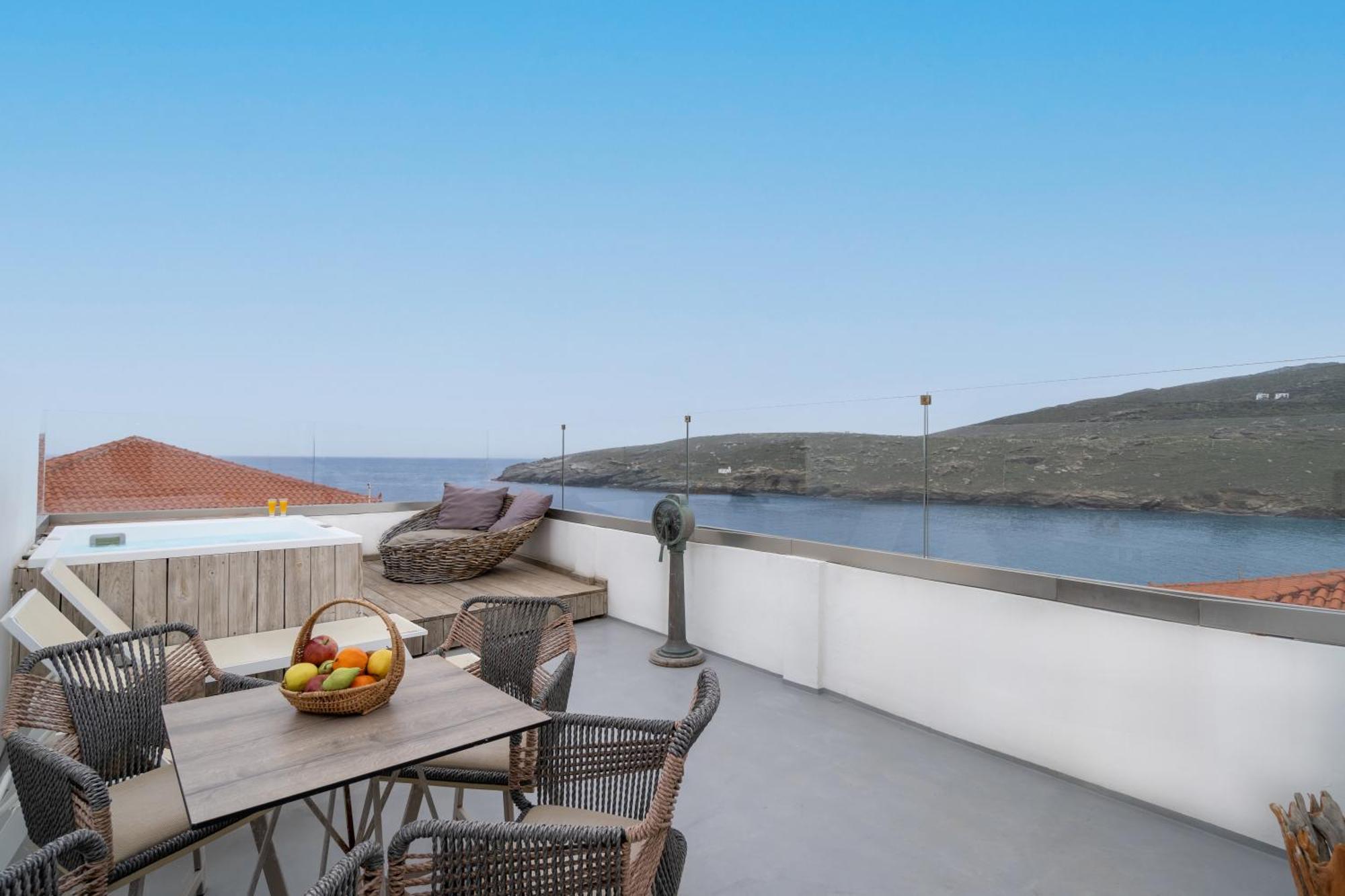 Castel Abaso Boutique Apartments By Explore Andros Kültér fotó